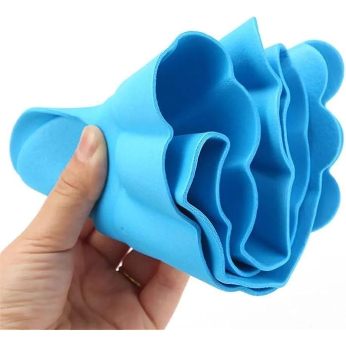 Next Store Baby Shower Cap Eye Protection Ear Protection Adjustable Silicone Shower Cap (Pink) - Image 3